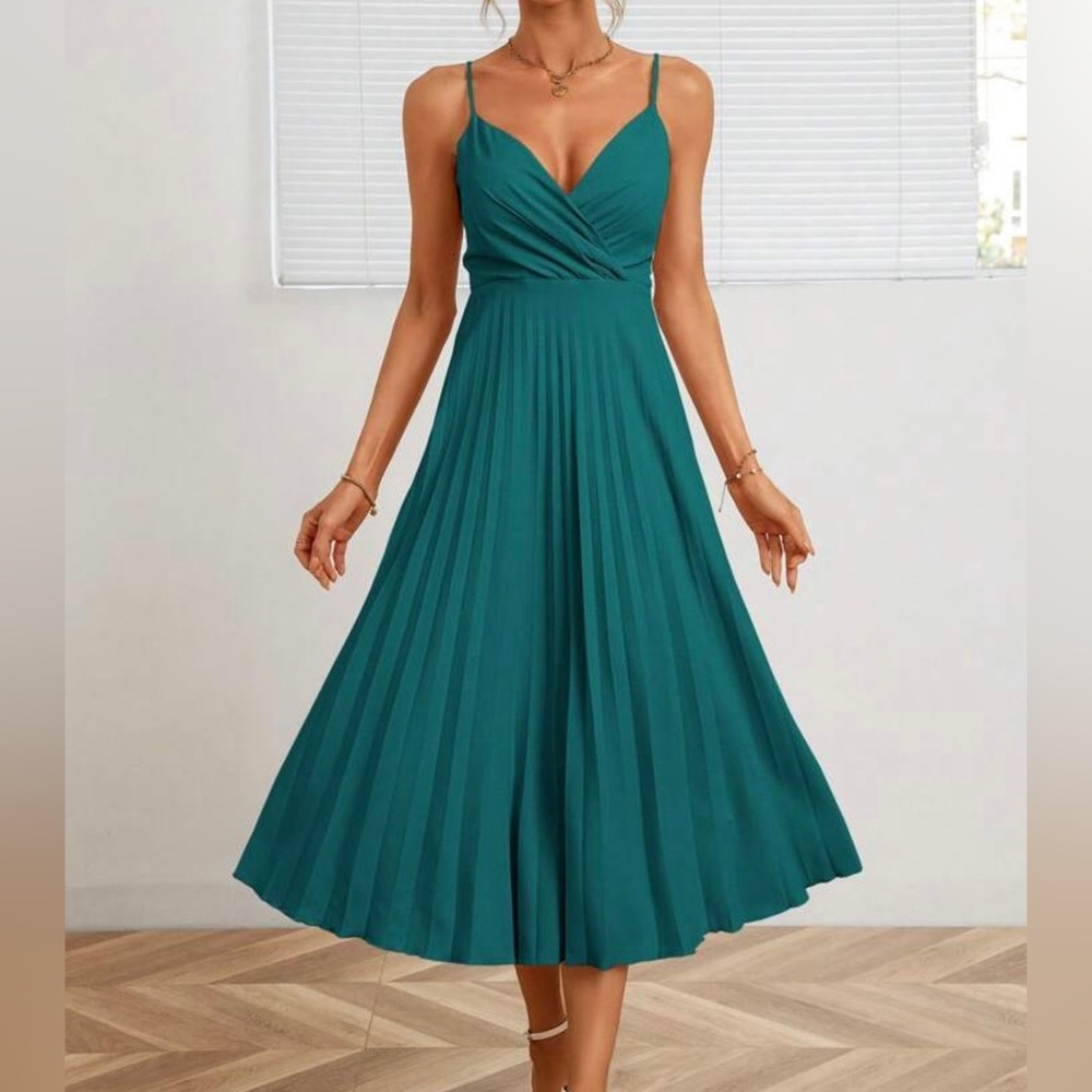 Green Wedding Guest Dress
